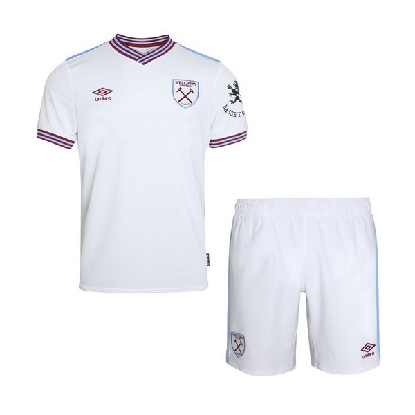 Camiseta West Ham United Segunda Niño 2019-2020 Blanco